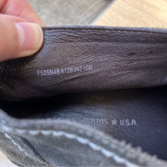 John Varvatos Star USA Gray Suede Lace Up Chukka Boots Sz 10 - Picture 7 of 12